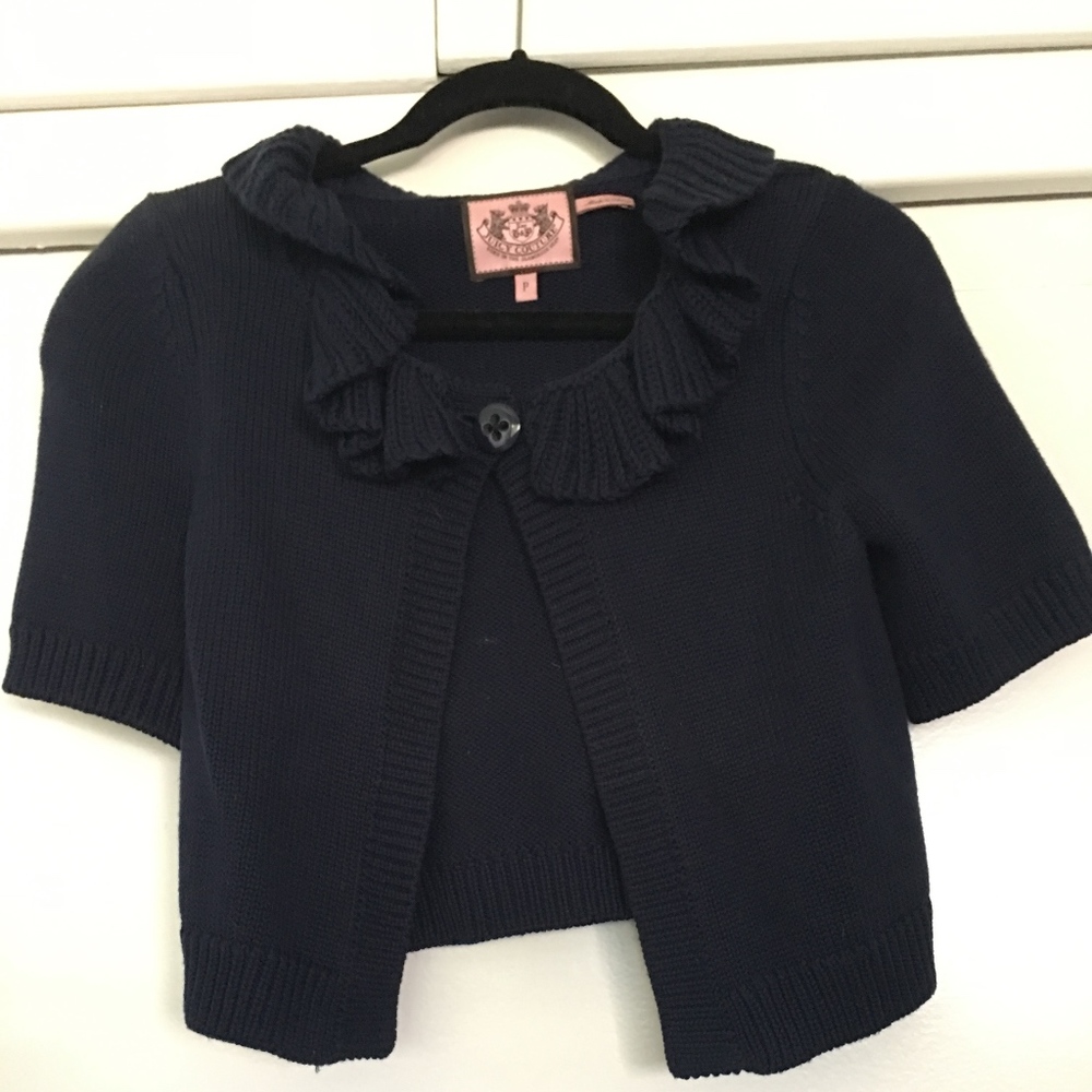Juicy Couture short sleeve cardigan